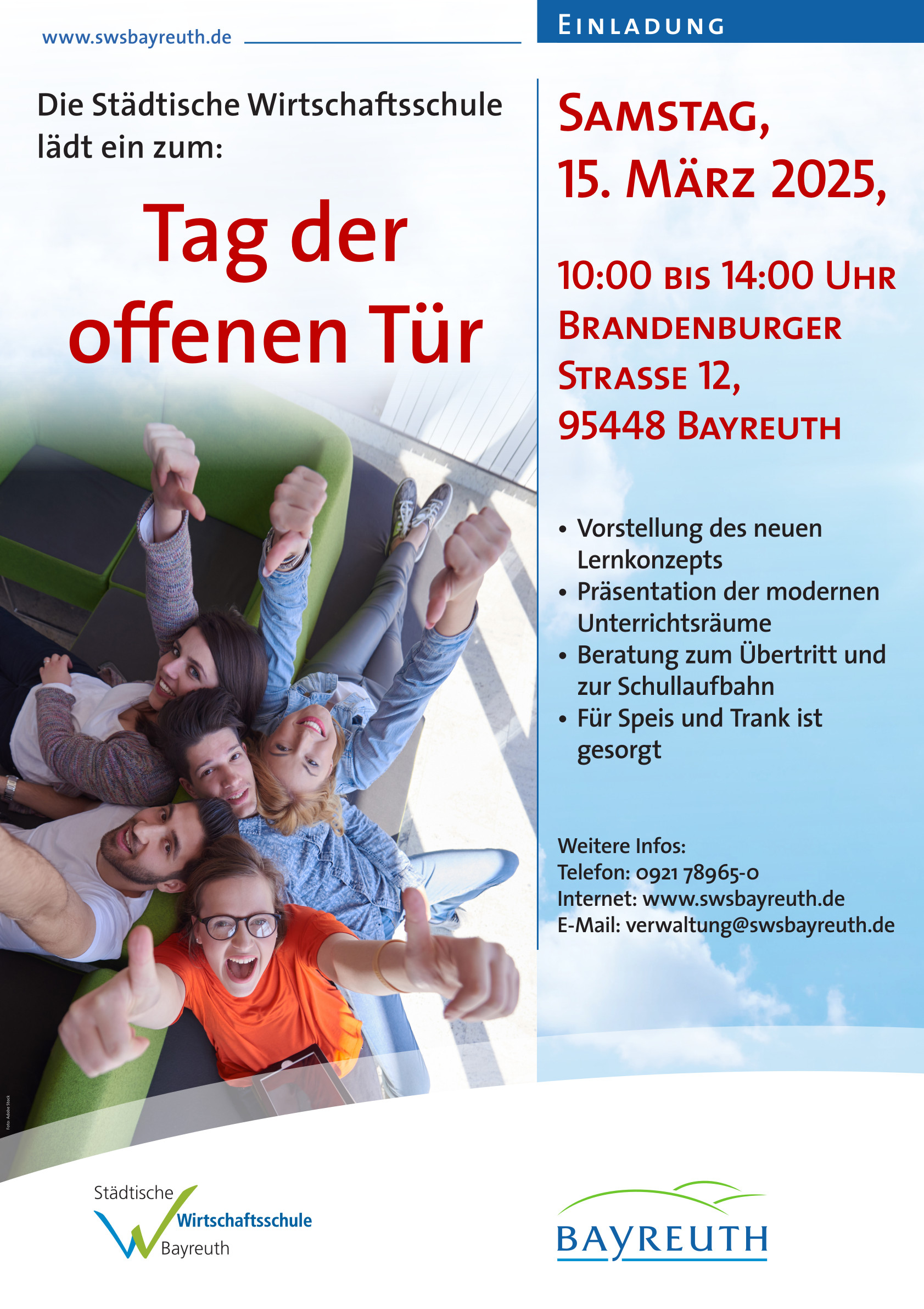Plakat Tag der offenen Tür 2025